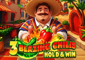 3 Blazing Chilis Hold and Win