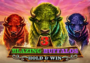 3 Blazing Buffalos Hold and Win