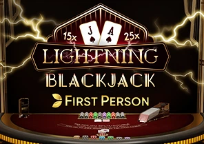 First Person Lightning Blackjack